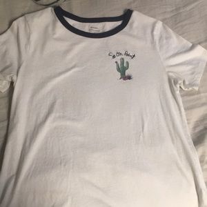 White t-shirt from Old Navy